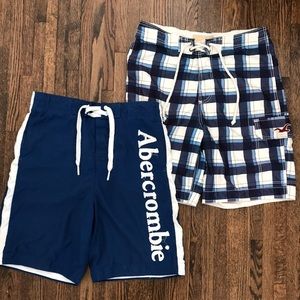 Abercrombie and Hollister Board Shorts - Size Med
